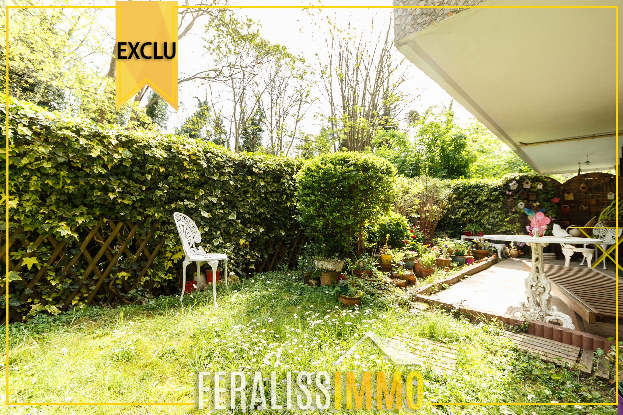 Magnifique F2 avec jardin de 46m2 exposé Sud-Est !