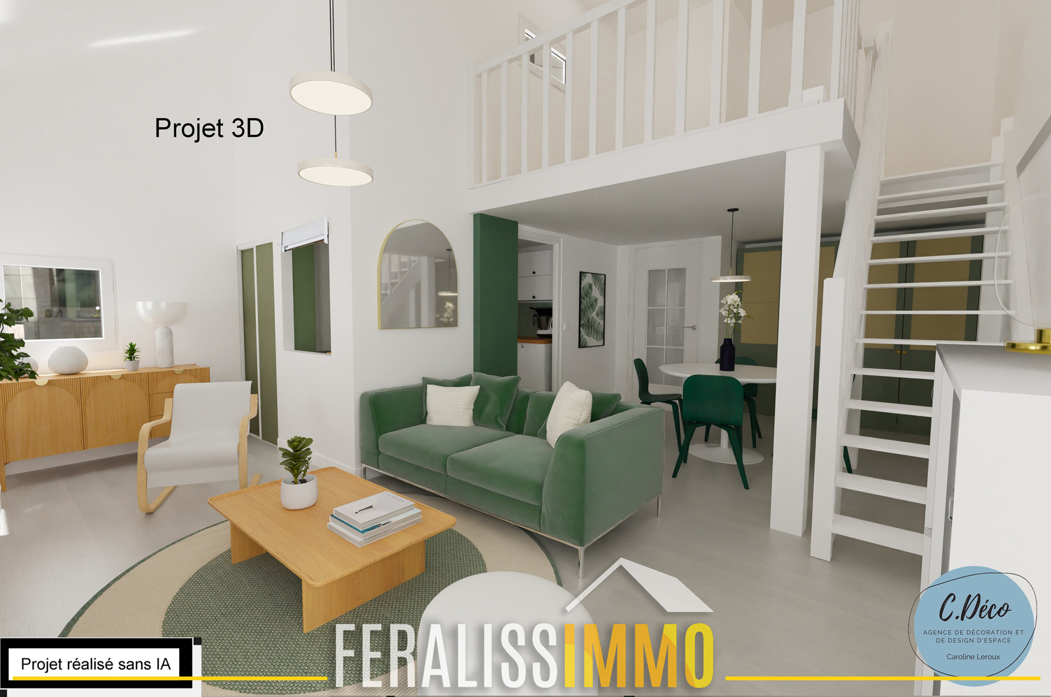 Lumineux F3 avec terrasse privative et box fermé !