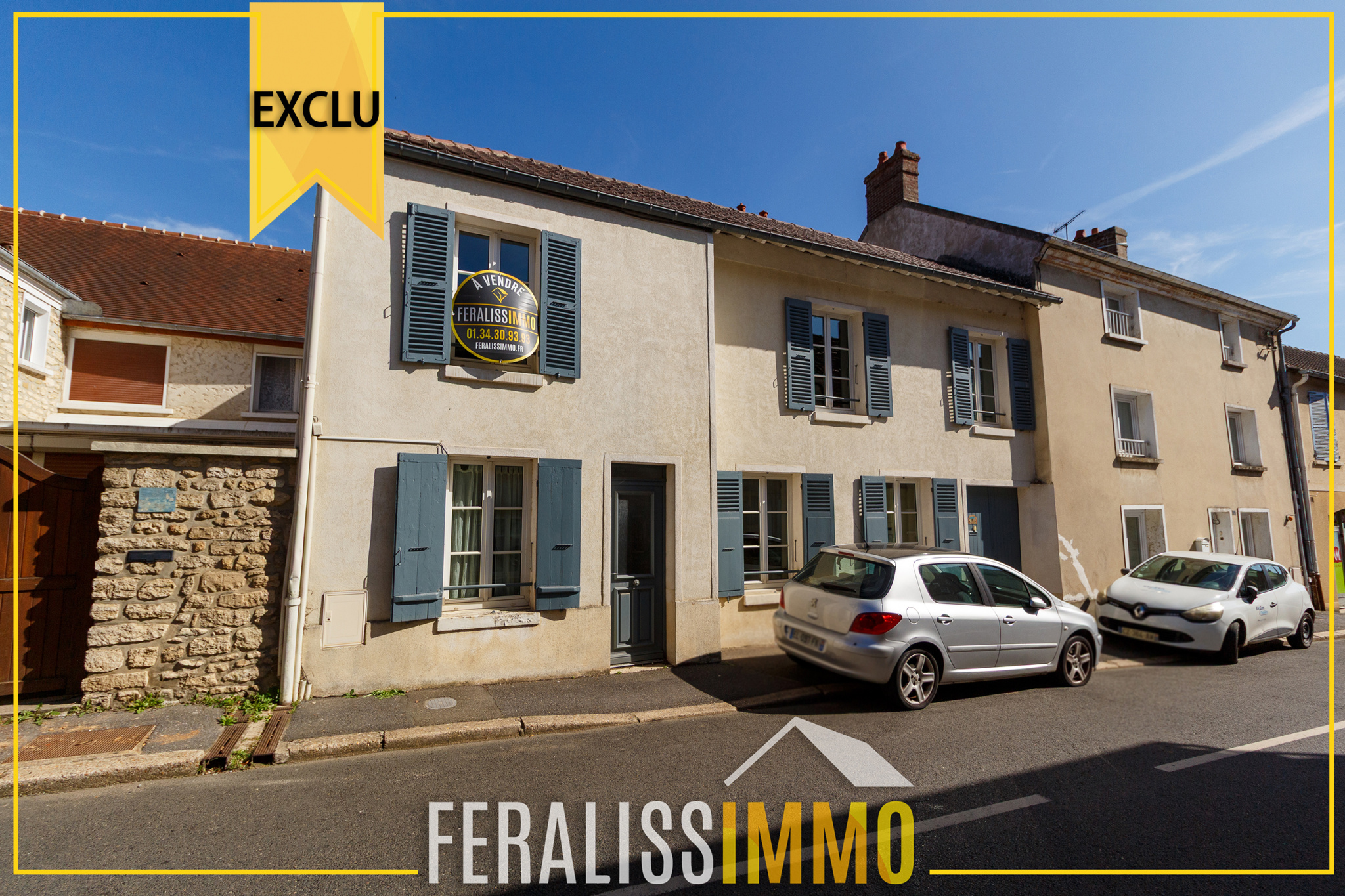 Maison de charme à Vigny avec fort potentiel évolutif rare