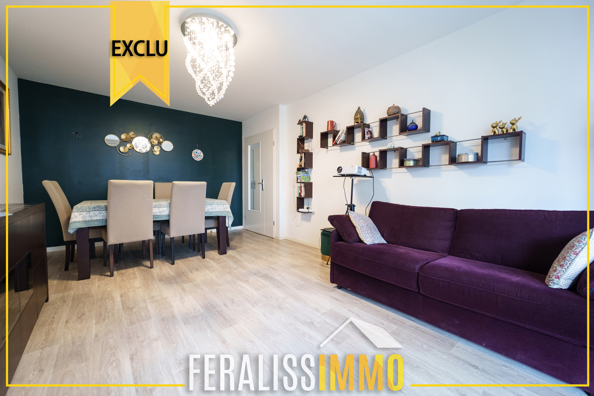 Charmant appartement F3 avec balcon, à deux pas de la gare !