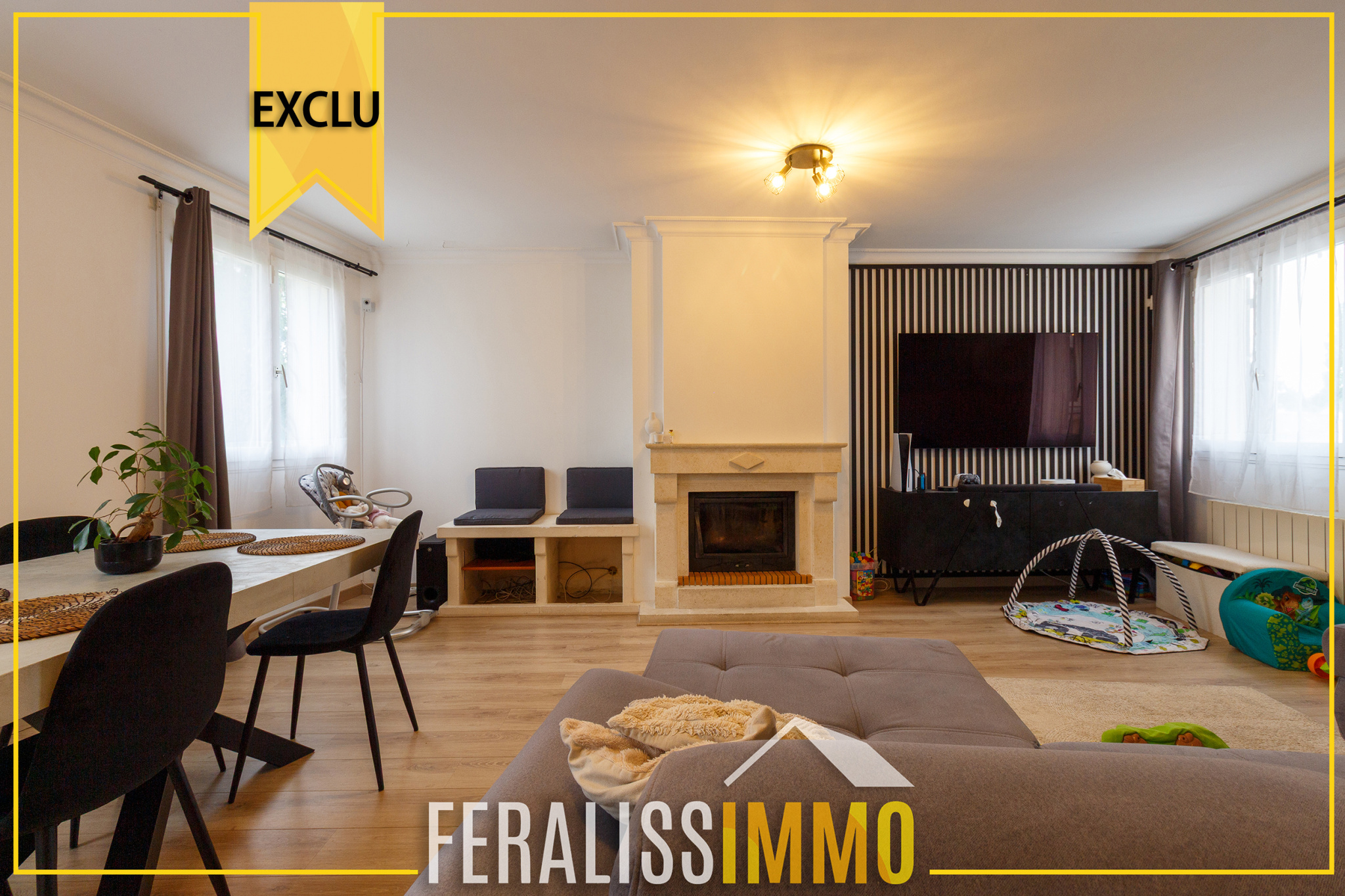 Pas de travaux à prévoir pour cette maison 3 chambres et sou